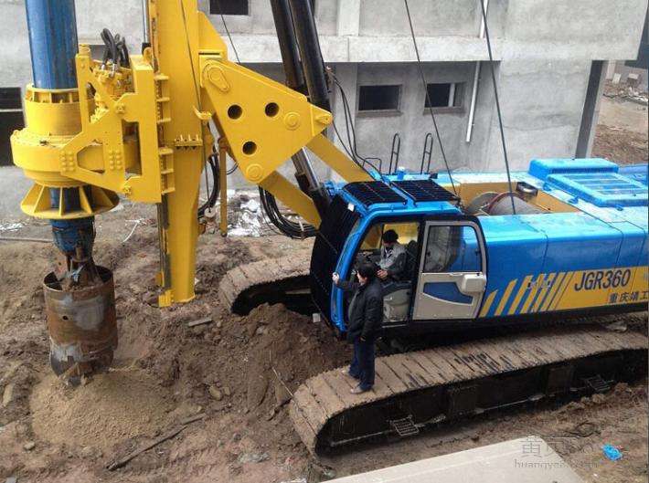 梧州旋挖钻机租赁房建工程施工案例